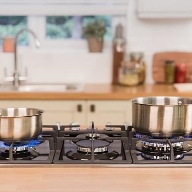 Russell Hobbs RH75GH601SS Stainless Steel 75cm Wide, 5 Burner Gas Hob, Free 2 Year Guarantee