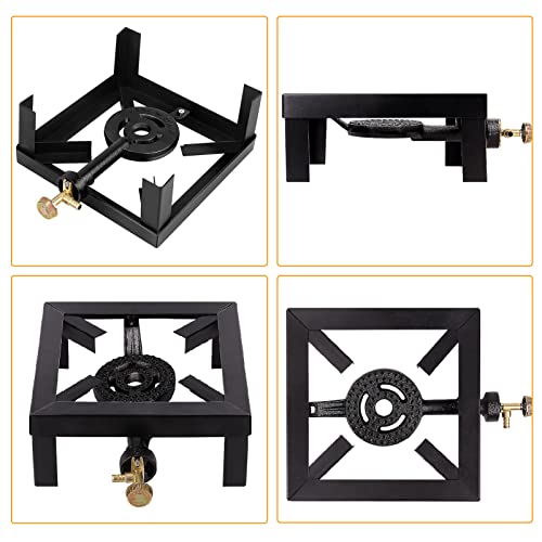 ColdShine Gas Boiling Ring Cast Iron LPG Outdoor Cooker Camping Stove for Restaurant Catering Fishing