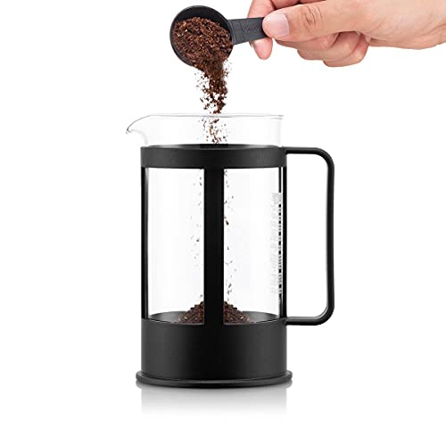 BODUM Kenya 8 Cup French Press Coffee Maker, Black, 1.0 l, 34 oz