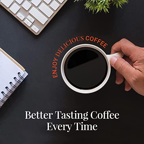 AeroPress Coffee and Espresso Maker - Quickly Makes Delicious Coffee Without Bitterness - 1 to 3 Cups Per Pressing,Black