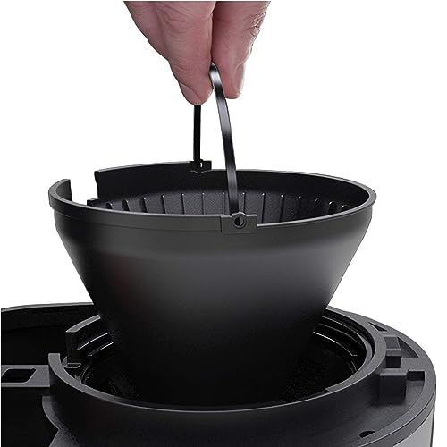 Russell Hobbs 20680 Buckingham Filter Coffee Machine, 1.25 Litre, Black/Silver