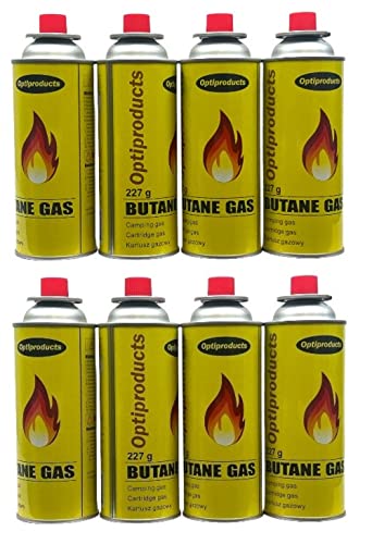 Portable Camping Gas Cooker Stove Single Burner With 4 Canaister BBQ Caravan Outdoor Party Stove comes with Carry Case