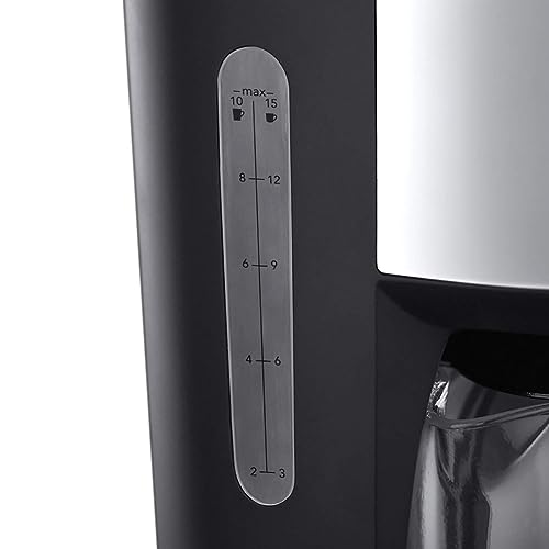 Russell Hobbs 20680 Buckingham Filter Coffee Machine, 1.25 Litre, Black/Silver