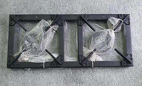 Butane Gas Double Burner Camping Cooker Country Stove Cast Iron LPG Double Burner BBQ Portable Grill, Boiling Ring Outdoor Camping Propane Catering