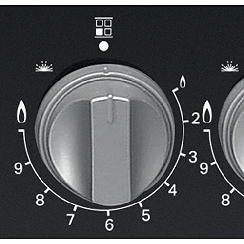 Hotpoint 50CM HD5G00CCBK/UK Gas Double Freestanding cooker - Black