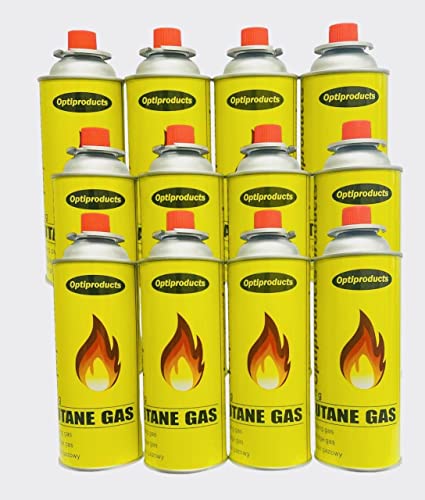 Portable Camping Gas Cooker Stove Single Burner With 4 Canaister BBQ Caravan Outdoor Party Stove comes with Carry Case