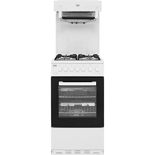 Beko KA52NEW Gas Cooker Eye Level Grill - White