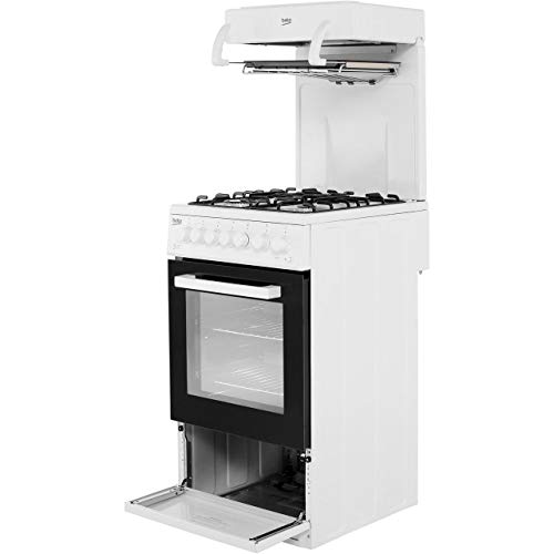 Beko KA52NEW Gas Cooker Eye Level Grill - White