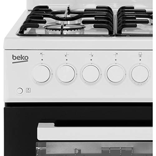 Beko KA52NEW Gas Cooker Eye Level Grill - White