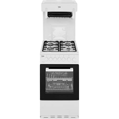 Beko KA52NEW Gas Cooker Eye Level Grill - White