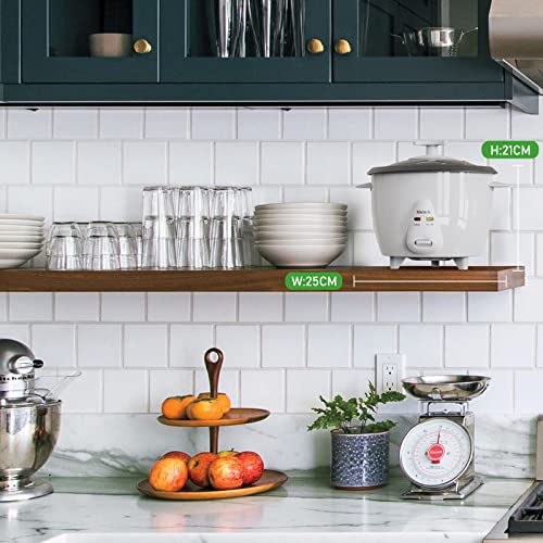 Macook Mini Rice Cooker 3 Cups (Uncooked), Electric Rice Cooker Small with Removable Nonstick Pot, One Touch and 12H Automatic Keep Warm, for Rice, Soups, Stews, Grains, Oatmeal