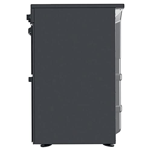 60CM Electric Double Freestanding cooker - Black