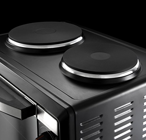 Russell Hobbs 22780 Mini Kitchen Multi-Cooker with Hotplates, 1920 W, Silver