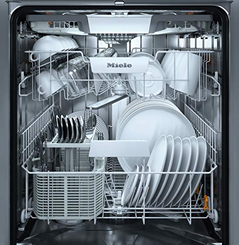 Miele G5222SC Freestanding Dishwasher, 14 Place Settings, Clean Steel