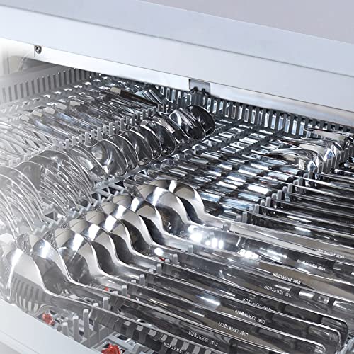 Hisense HS520E40WUK Slimline 11 Places Free Standing Dishwasher White with 15 Minutes Quick Wash