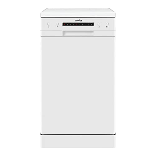 Amica 60cm Freestanding dishwasher, White, Full size, ADF630WH