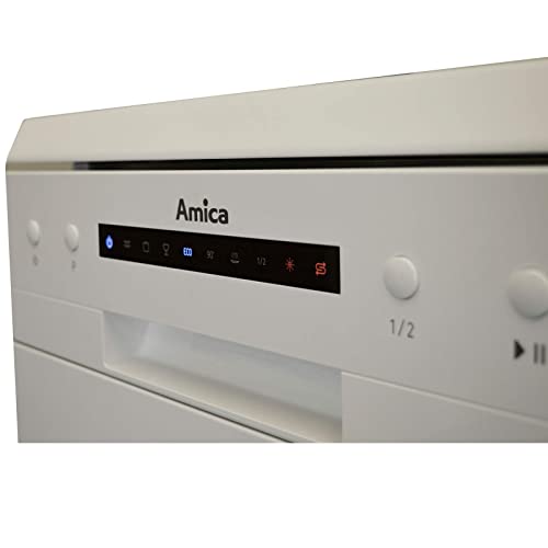 Amica 60cm Freestanding dishwasher, White, Full size, ADF630WH