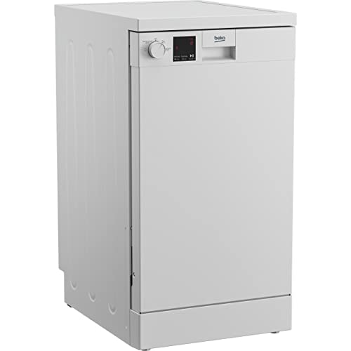 BEKO DVS04X20W Slimline Dishwasher - White - E Rated