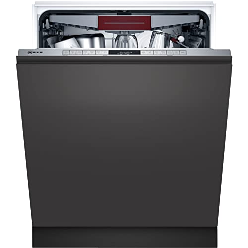 Neff S155HCX27G N50 Fully Integrated Dishwasher, 14 place settings, TimeLight, 46dB, Flex Basket, Flex Cutlery Drawer