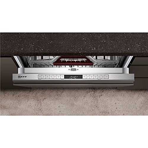 Neff S155HCX27G N50 Fully Integrated Dishwasher, 14 place settings, TimeLight, 46dB, Flex Basket, Flex Cutlery Drawer