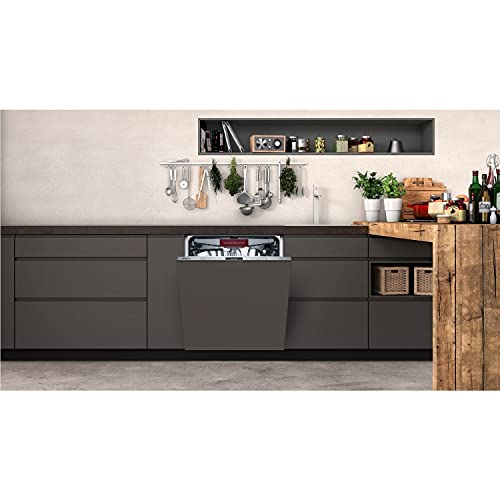 Neff S155HCX27G N50 Fully Integrated Dishwasher, 14 place settings, TimeLight, 46dB, Flex Basket, Flex Cutlery Drawer
