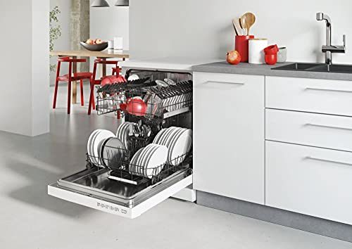 Hoover HDPN1L360OW Free Standing Full Size Dishwasher, 13 Place Settings, 60 cm Wide, Smart enabled, White