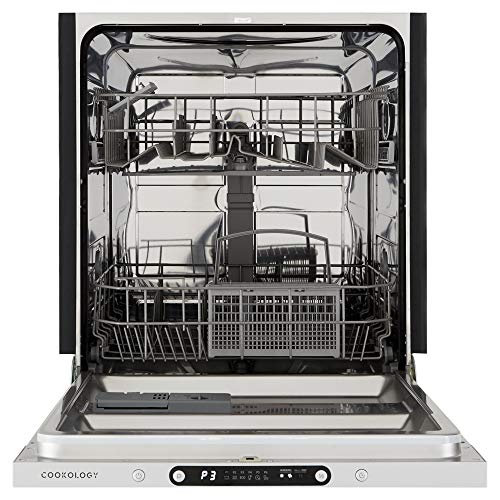 Cookology CBID601 Fully Integrated, Built-in Dishwasher | 60cm, 12 Place Setting