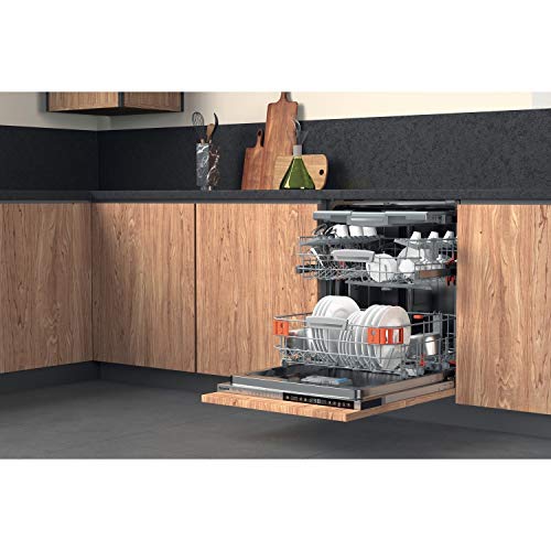 Hotpoint HIP 4O539 WLEGT UK Integrated Standard Dishwasher, 14 Place Settings, 10 Programs