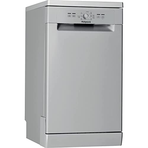 Hotpoint Freestanding HSFE1B19SUKN Slim 45cm 10 Place Dishwasher - Silver