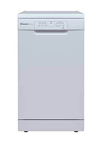 CANDY CDPH 2L1049W-80 Freestanding 10 Place Setting Slimline 45cm Dishwasher, 5 Programmes, Quick wash, White