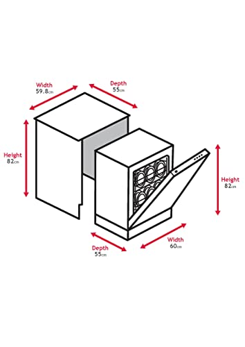 Hoover HDIN 2L360PB-80 Integrated Standard Dishwasher, Wifi Connected, 10 liters, Black, Noise level: decibels 47