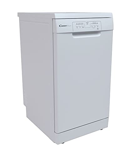 CANDY CDPH 2L1049W-80 Freestanding 10 Place Setting Slimline 45cm Dishwasher, 5 Programmes, Quick wash, White