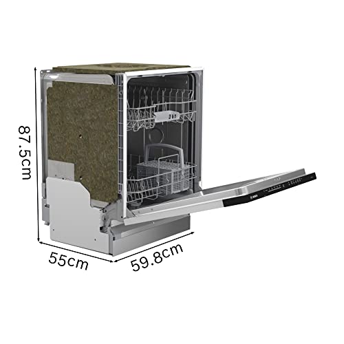 Bosch SMV2ITX18G Serie 2 Fully Integrated Dishwasher with 12 place settings, Home Connect, ExtraDry, InfoLight and DosageAssist, 60cm