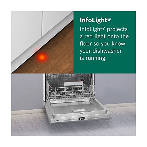 Bosch SMV2ITX18G Serie 2 Fully Integrated Dishwasher with 12 place settings, Home Connect, ExtraDry, InfoLight and DosageAssist, 60cm