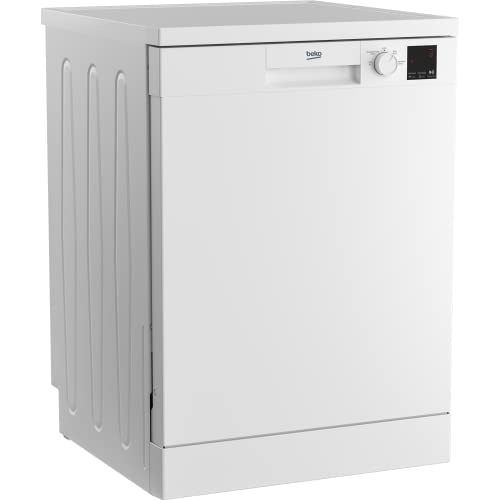 Beko DVN04X20W 13 Place Setting Freestanding Dishwasher