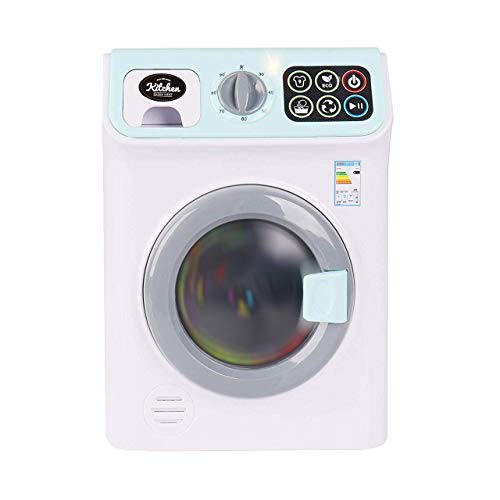 infunbebe Kids Toy Play Kitchen Super Chef My First Washing Machine With Light & Sounds