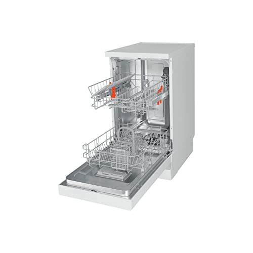Hotpoint Freestanding HSFE1B19UKN Slim 45cm Dishwasher - White