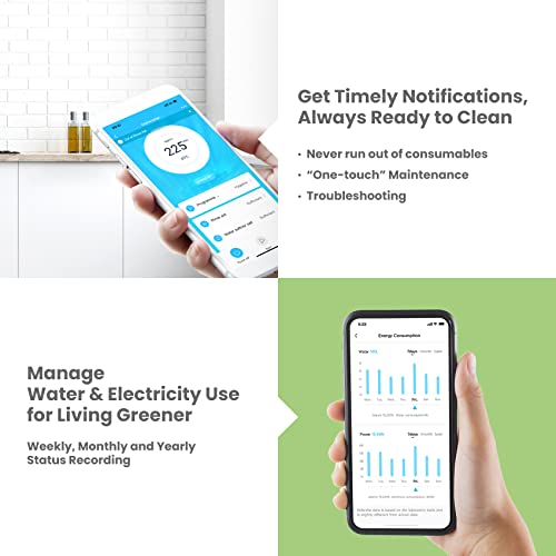 COMFEE' KWH-BD1215P-W Fully Integrated Dishwasher with 12 Place Settings, Could Wash, Extra Drying, Built-in Dishwasher with Delay Start, Quick Wash - White