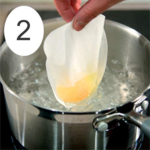 Poachies Egg poaching Bags, 17 x 13.5 x 3 cm, Pack of 100