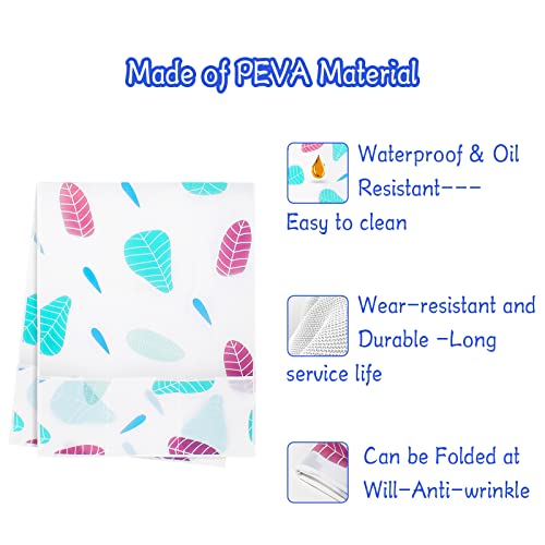 4 Pcs Fridge Dust Cover 130 x 54cm Waterproof Washing Machine Top Cover Refrigerator Dust Proof Cover with Storage Pockets