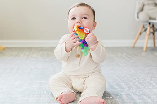 Nuby IcyBite™ Keys – Soothing Teether | Multiple Teething Surfaces | Refrigerator Safe | Suitable from 3 Months Plus