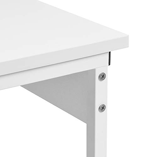 Rainbow Tree 2-Tier Microwave Oven Rack with Shelf for Kitchen, Heavy Duty Microwave Toaster Stand Kitchen Counter Top Organizer, Wooden Kitchen Baker’s Rack with Metal Frame White