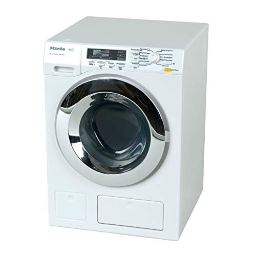 Theo Klein 6941 Miele Washing Machine I Four Washing Programmes and Original Sounds I Works with or Without Water I Toy for Children Aged 3 Years and up