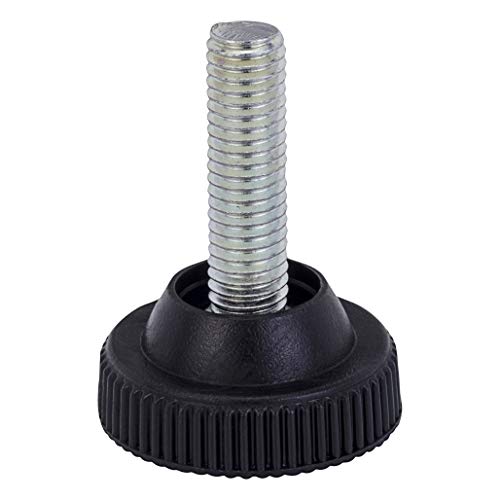 Adjustable Levelling Feet - Set of 4 - M8 Thread with 30mm Foot Diameter - Ideal for Furniture, Appliances and Small Equipment
