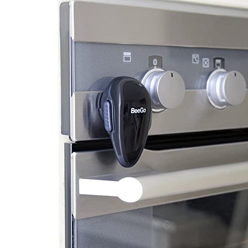 BeeGo® Oven Safety Child Lock, Protect Babies & Toddlers, Easy Install (1 x Lock) - Black