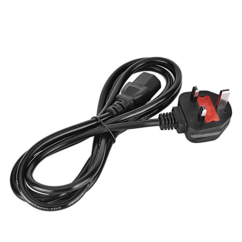1.8 Meter 3 Pin UK Male Plug Power Cord Cable For Air Conditioner Refrigerator Cooker rice cooker, induction cooker, electric cooker, electric fan, electric iron, microwave oven, washing machine,