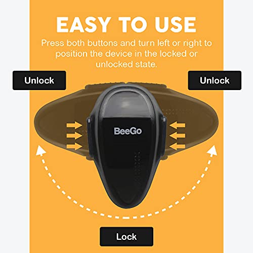 BeeGo® Oven Safety Child Lock, Protect Babies & Toddlers, Easy Install (1 x Lock) - Black