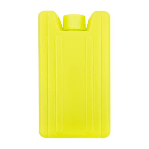 Milestone Camping 25160 Mini Ice Pack Cooler Blocks / Pack of 3 / Pink, Blue, Lime Green Colours / 100ml Capacity / 10.5cm x 5.5cm