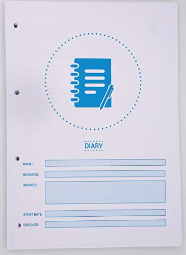 Safer Food Better Business for Caterers SFBB 24 Month Diary + 24 Month Fridge/Freezer Checklist Hole Punched