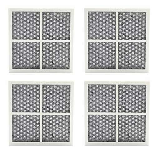 KENSHIRE 4 Pack Fridge LT120F air Filter Compatible with LG LT120F Filter Replacement Part Kenmore Elite 469918 Freeze Fresh Flow Refrigerator